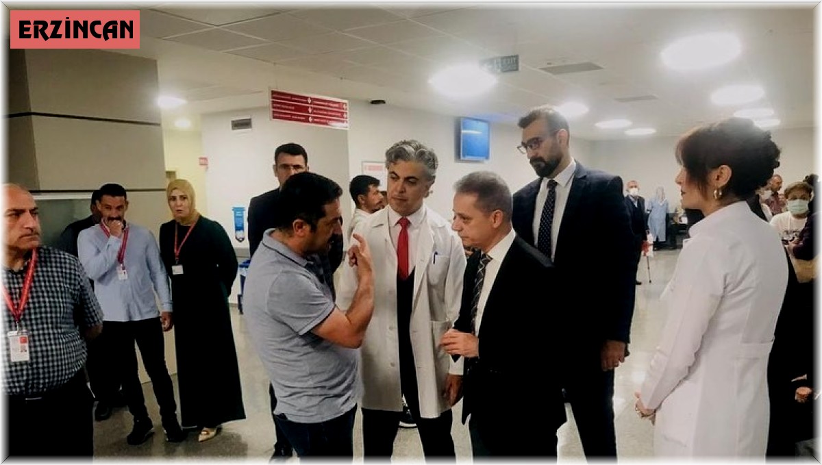 Sağlık Müdürü Tekin hastanede incelemelerde bulundu