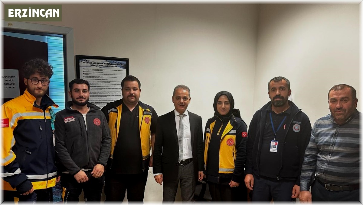 Sağlık Müdürü Tekin, Kemah İlçe Hastanesinde incelemelerde bulundu