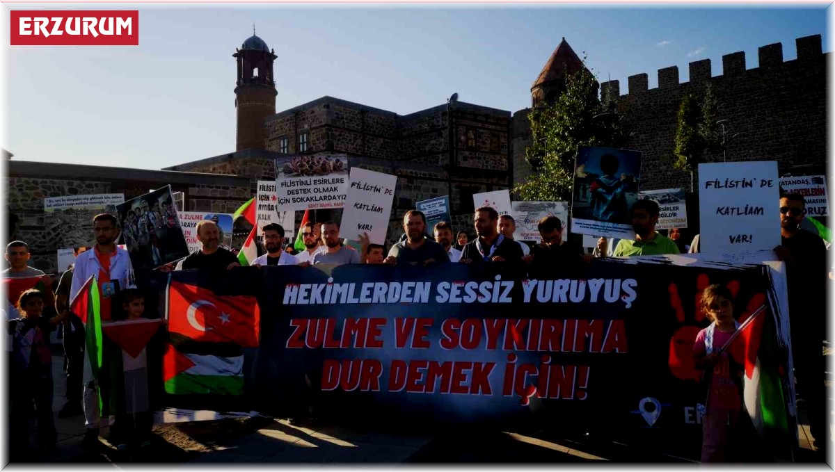 Sağlıkçılar 39 haftadır sessiz yürüyüşlerini sürdürüyor