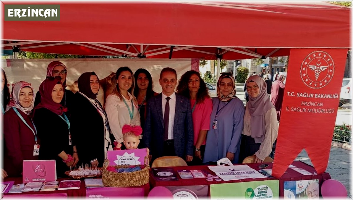 Sağlıkçılar, vatandaşları meme kanseri konusunda bilgilendirdi