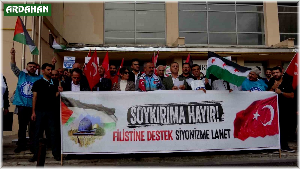 Sağlıkçılardan Filistin'e destek açıklaması