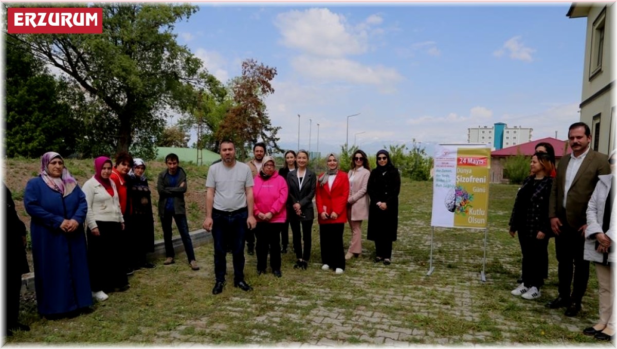 Sağlıkta farkındalık için fidan diktiler