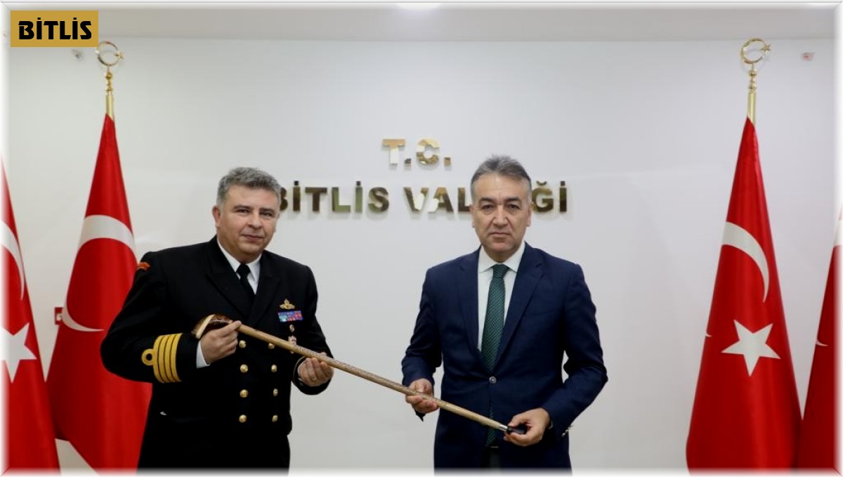 Sahil güvenlikten Vali Çağatay'a ziyaret