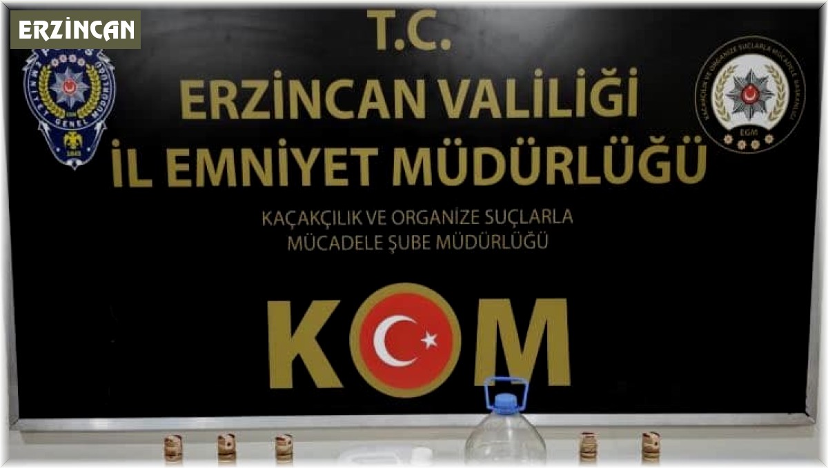 Sahte içki üretip satan şüpheli yakalandı