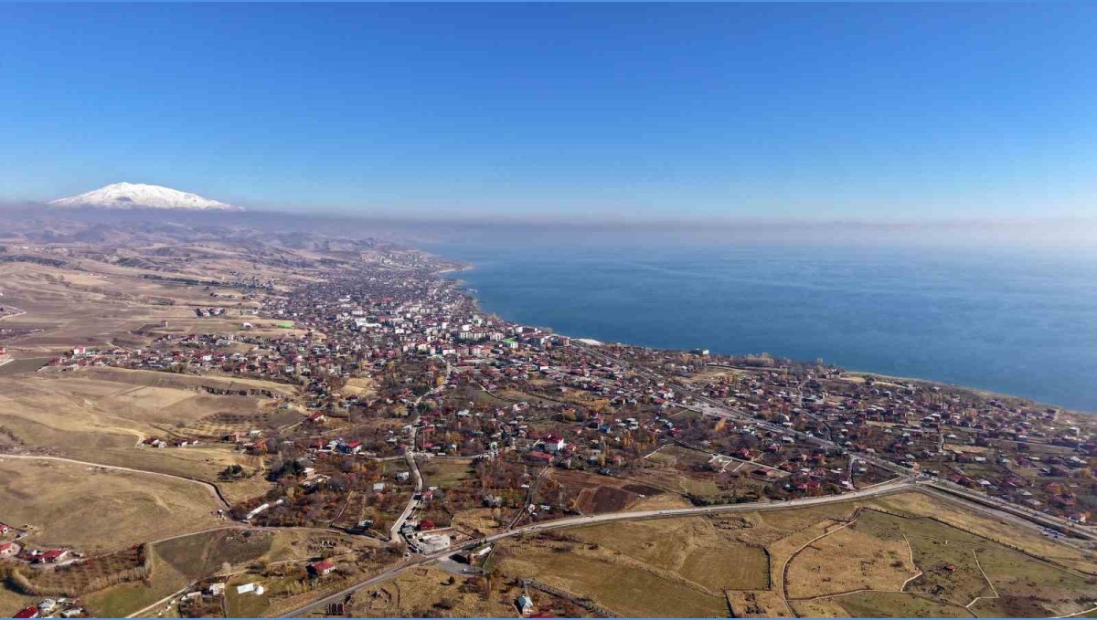 Sakin şehir Ahlat, havadan böyle görüntülendi