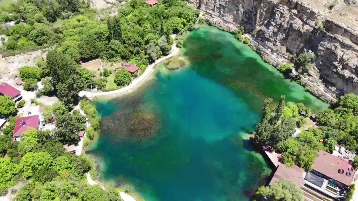 Saklı Cennet 'Yedigöller'de mest eden manzara