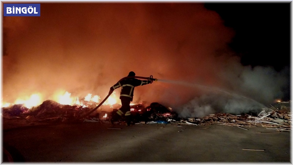 Sanayi bölgesinde çıkan yangın, büyümeden söndürüldü