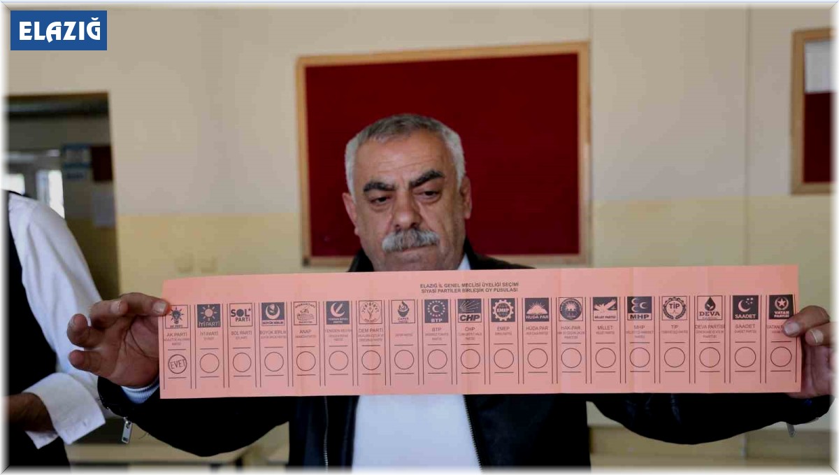 Sandıklar açıldı, sayıma geçildi