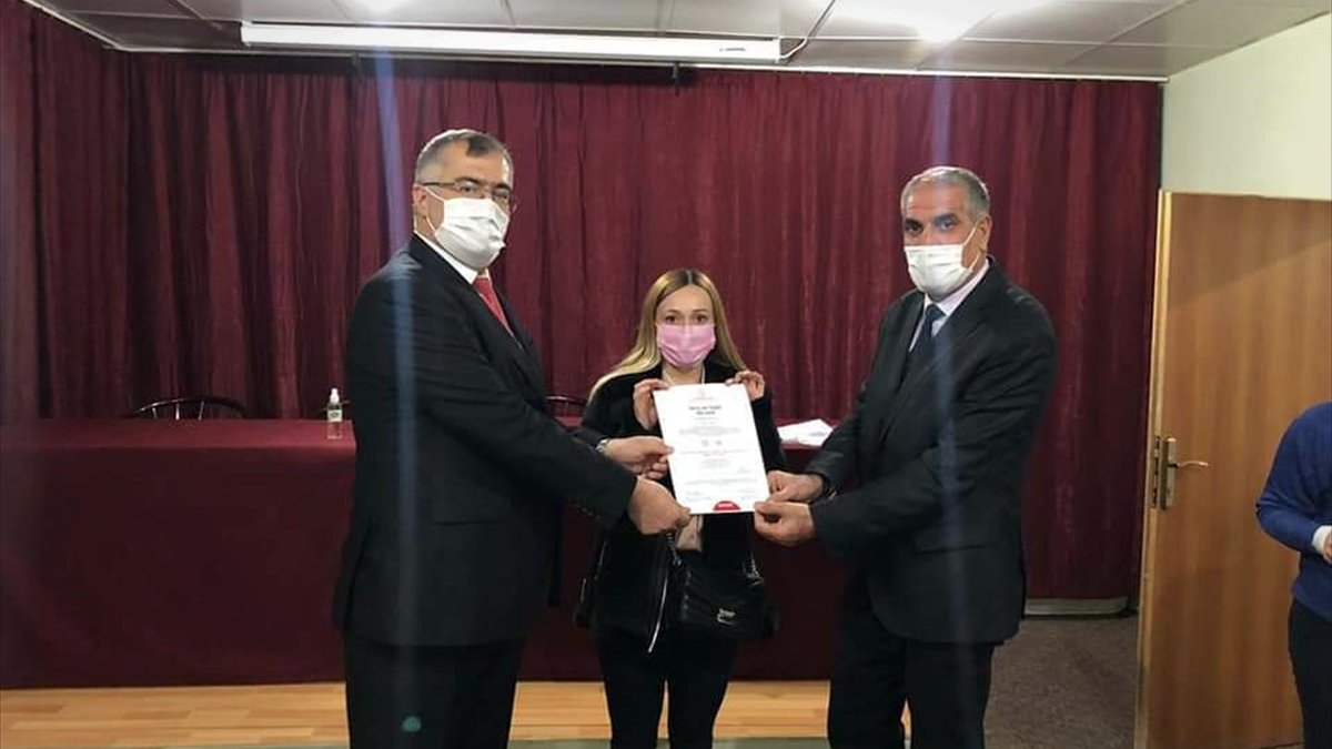 Saray'da 45 eğitim kurumuna "Okulum Temiz Belgesi" verildi