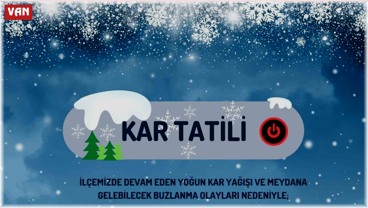 Saray ilçesinde taşımalı eğitime 1 gün ara verildi"