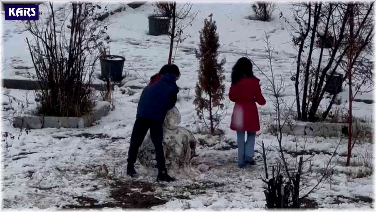 Sarıkamış beyaza büründü