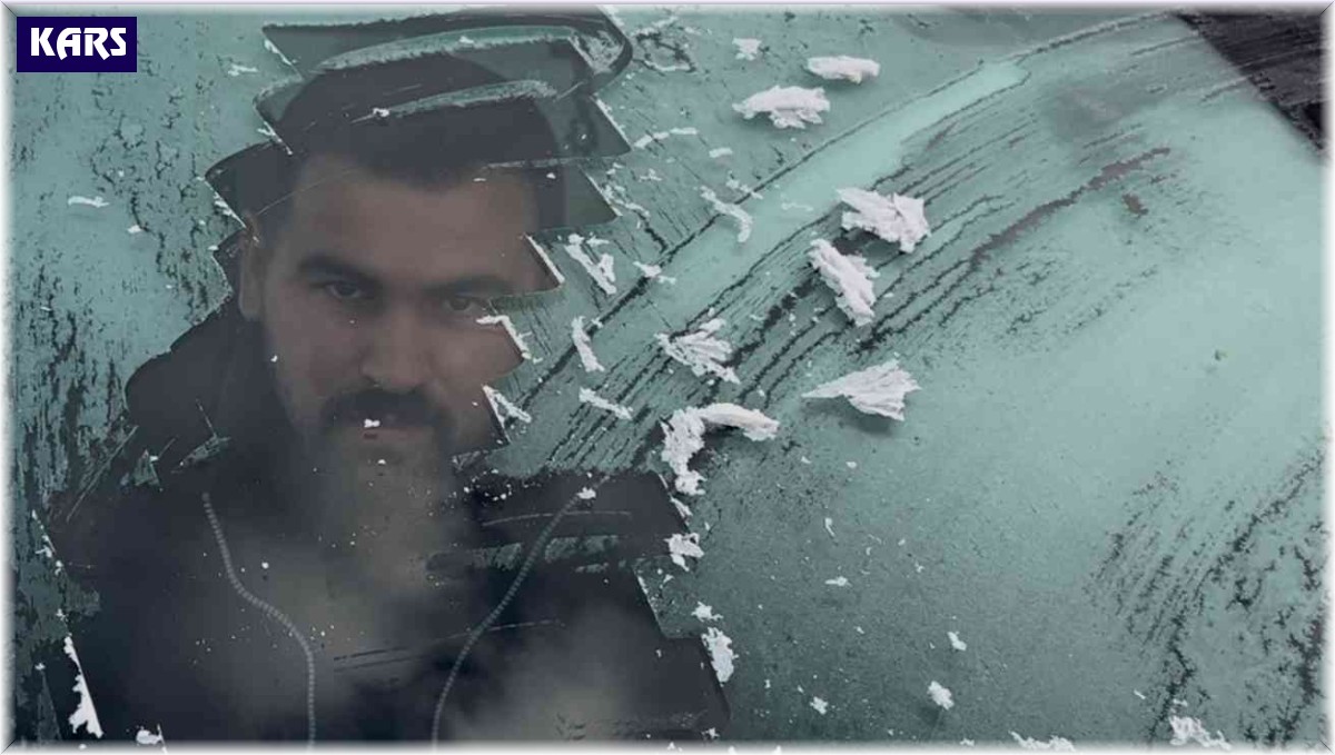 Sarıkamış buz kesti, dereler dondu