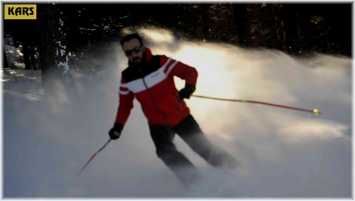 Sarıkamış Kayak Merkezi doldu taştı