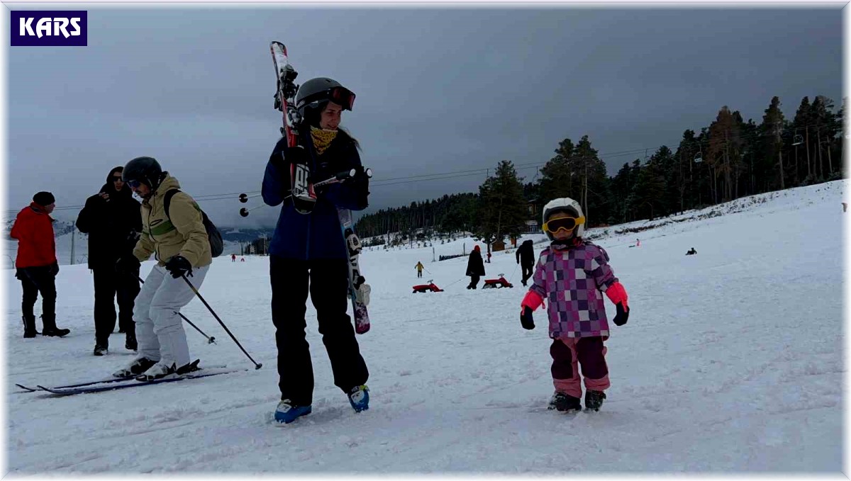 Sarıkamış kayak merkezinde sezon başladı