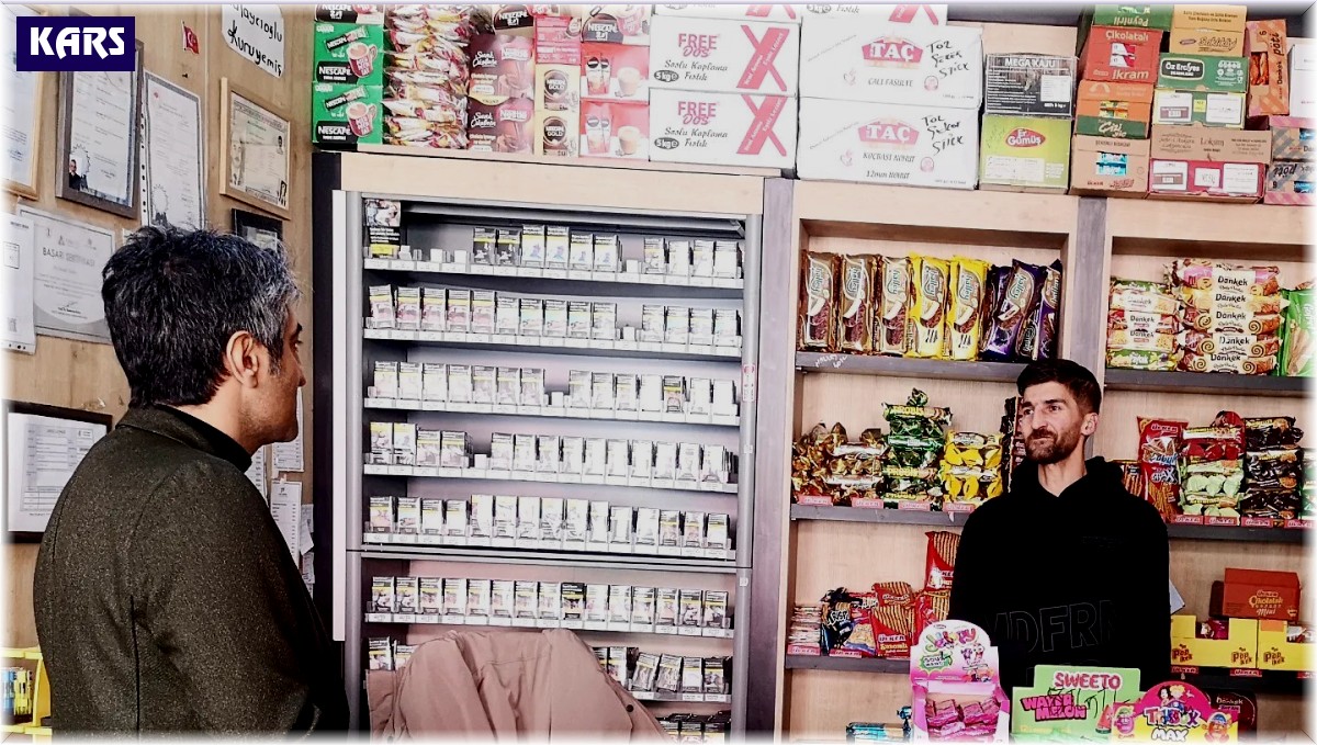 Sarıkamış Kaymakamı esnafla buluştu