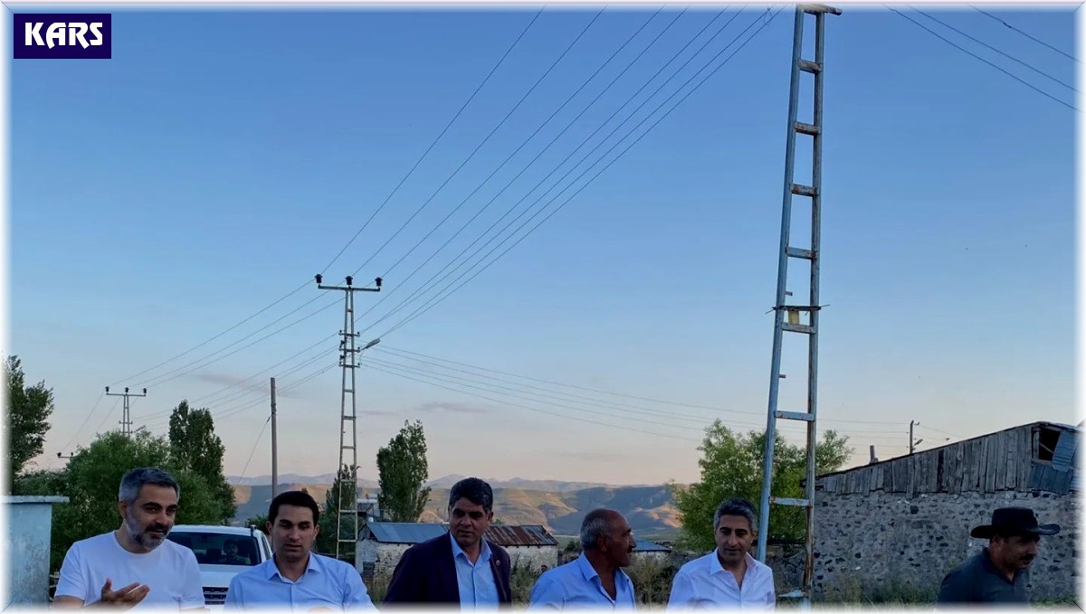 Sarıkamış kaymakamı köy ziyaretlerini sürdürüyor