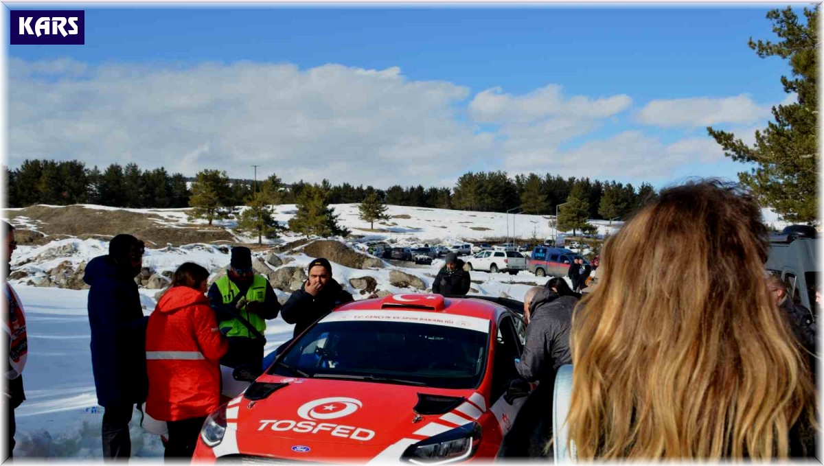 Sarıkamış Rallisi öncesi araçların kontrolleri yapıldı