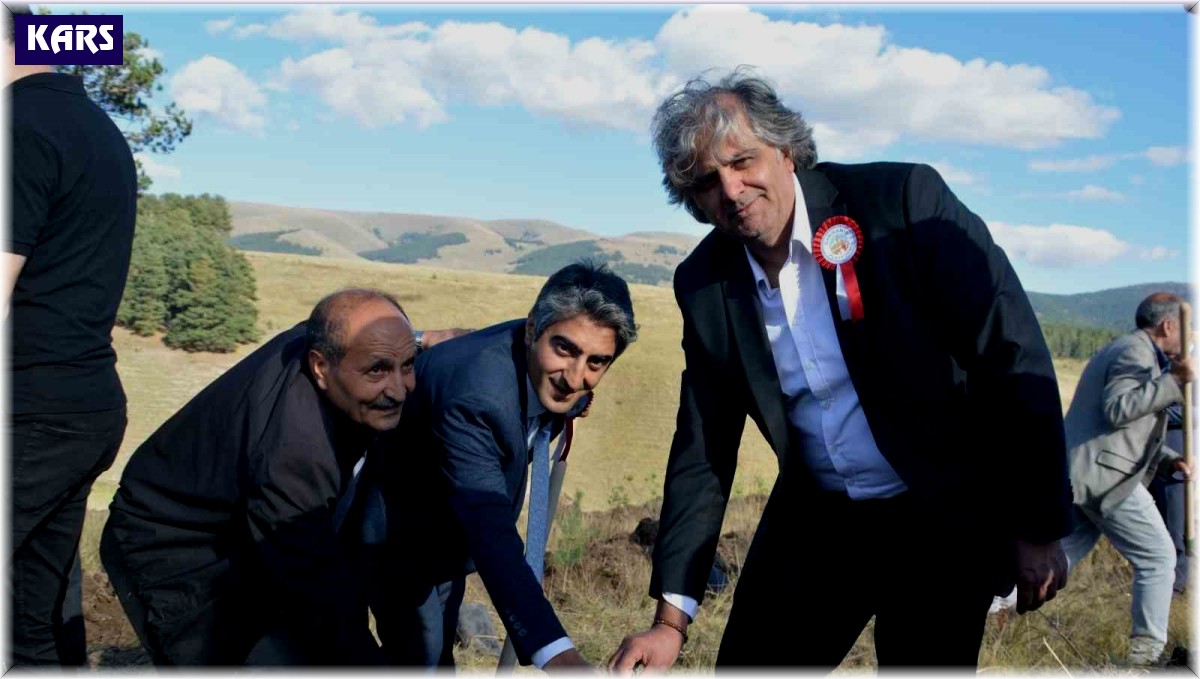 Sarıkamış Şehitleri adına fidanlar toprakla buluştu