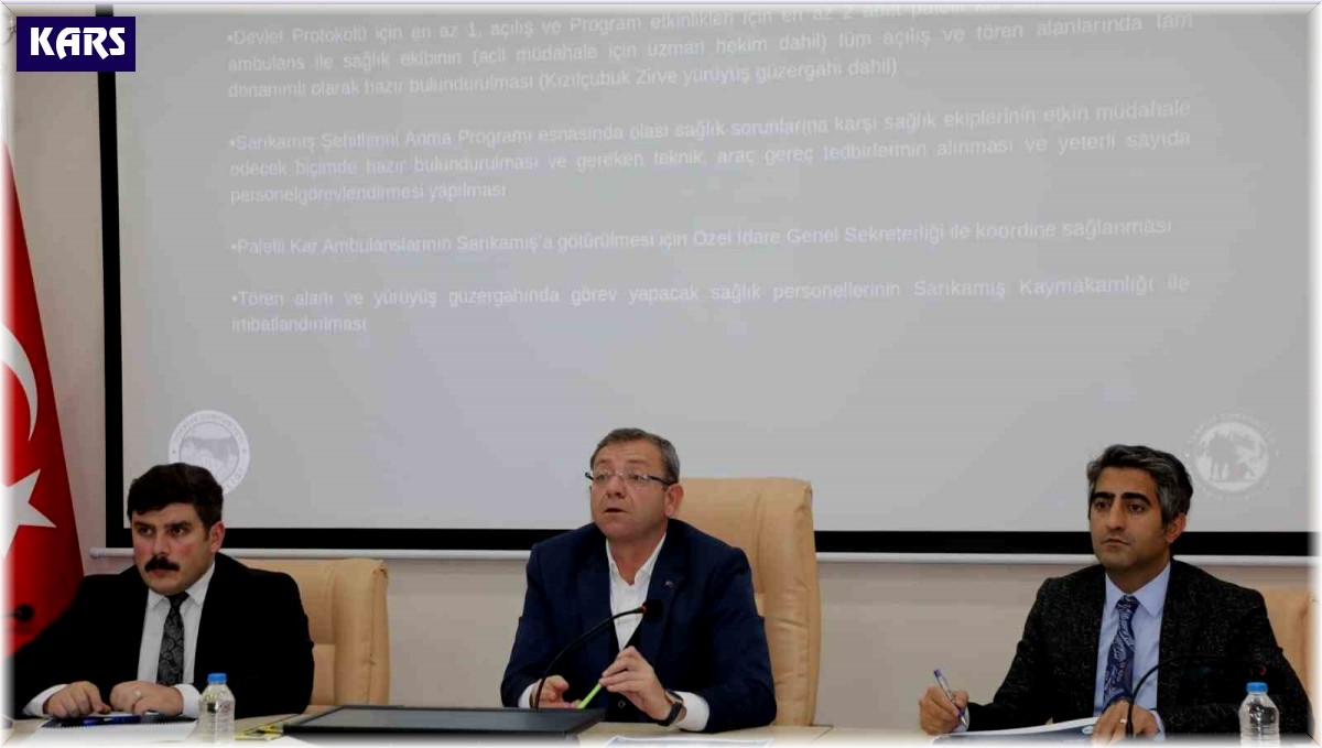 Sarıkamış şehitlerini anma etkinliklerinin tarihi belli oldu