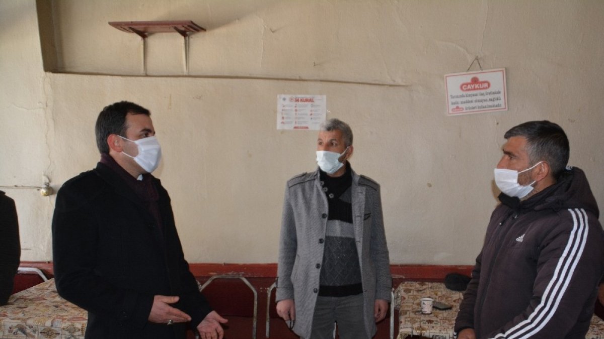 Sarıkamış'ta geniş kapsamlı Pandemi denetimi