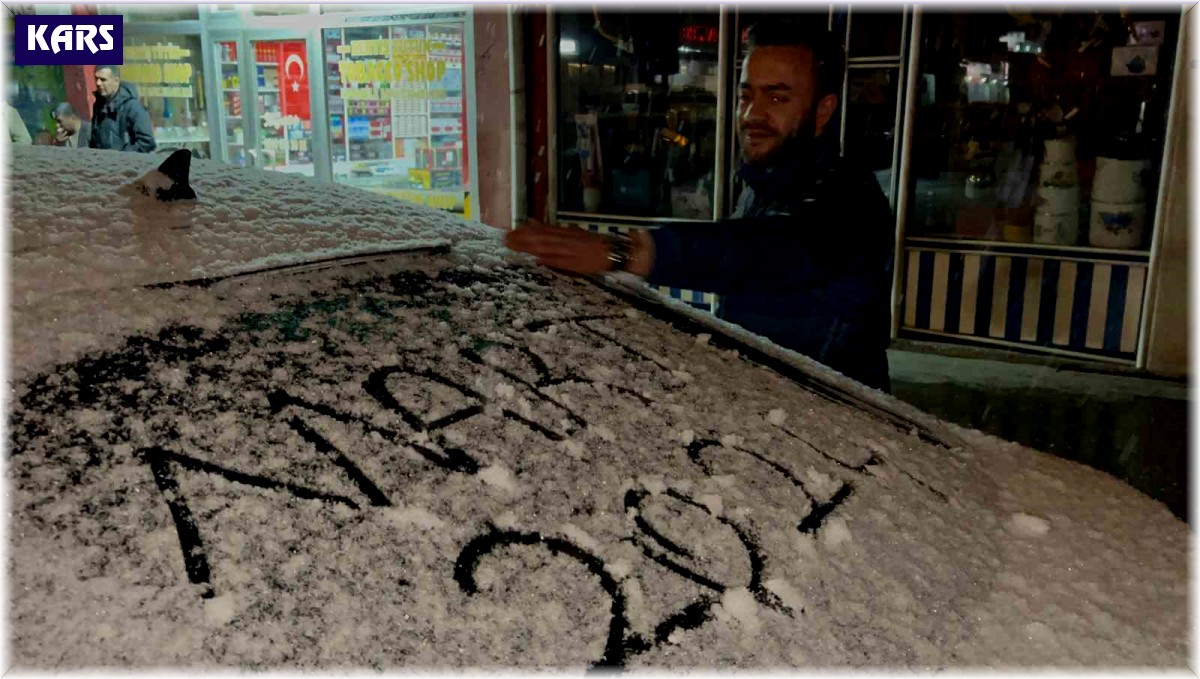 Sarıkamış'ta kar