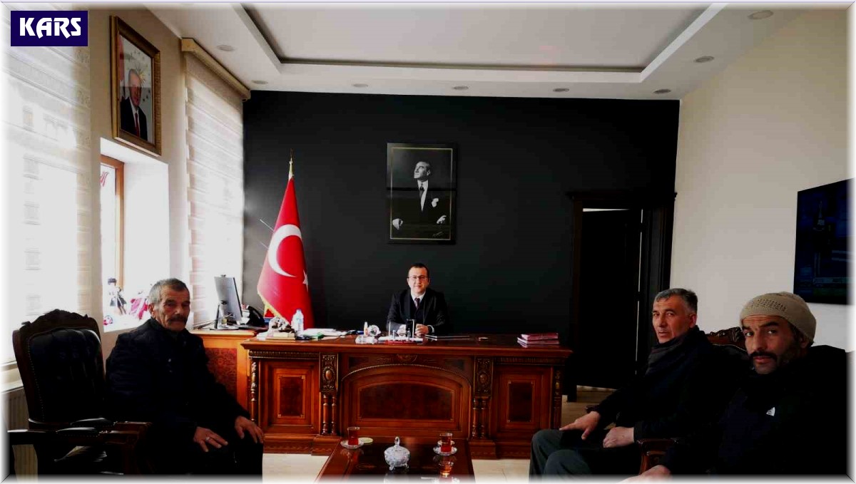 Sarıkamış'ta köylülerden anlamlı yardım