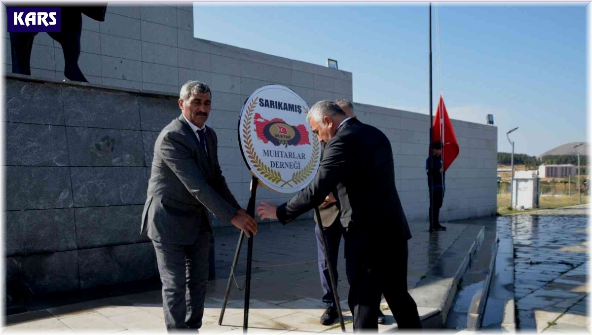 Sarıkamış'ta Muhtarlar Günü kutlandı