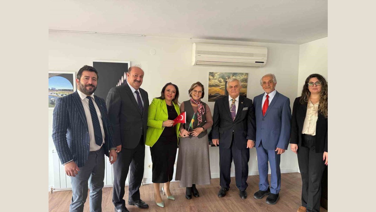 SATKOF'tan Brezilya Büyükelçiliği ile sağlık diplomasisinde sürdürülebilir iş birliği adımları