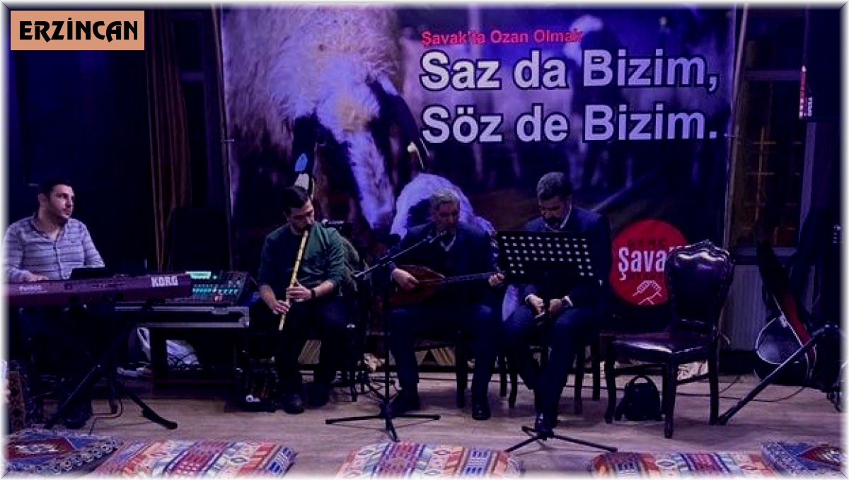 Şavaklılar "Saz da bizim, söz de bizim" etkinliğinde buluştu