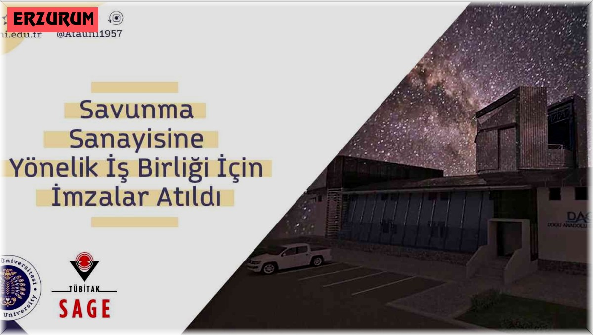 Savunma sanayisine yönelik iş birliği için imzalar atıldı