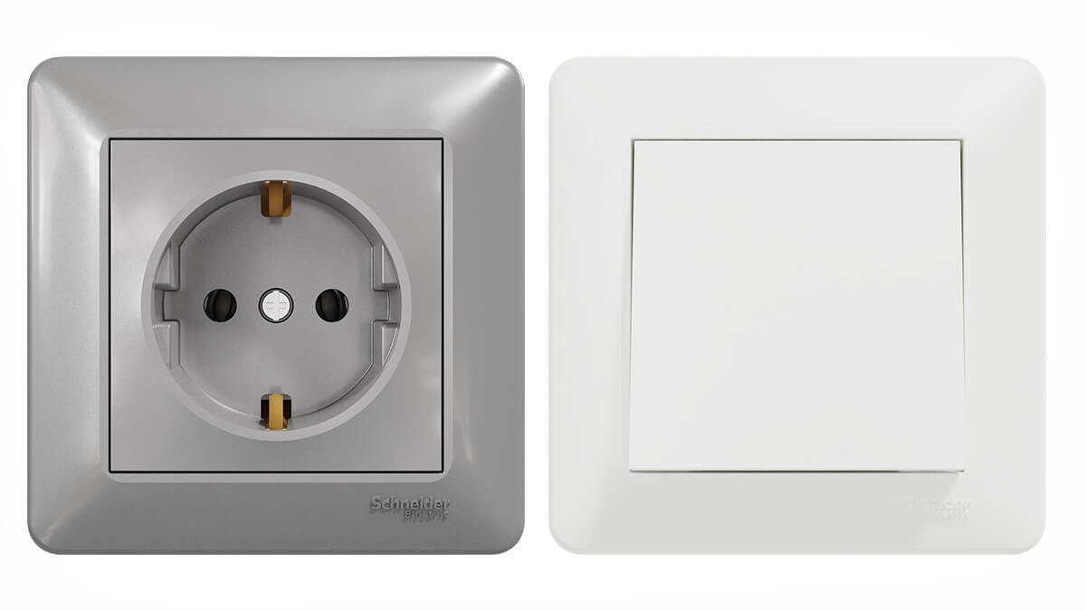 Schneider Electric'in Asfora EM anahtar-priz serisi piyasada