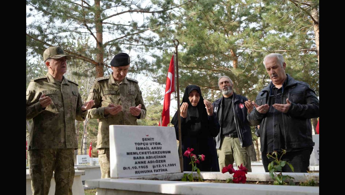 Şehidin silah arkadaşlarının 34 yıllık örnek vefası