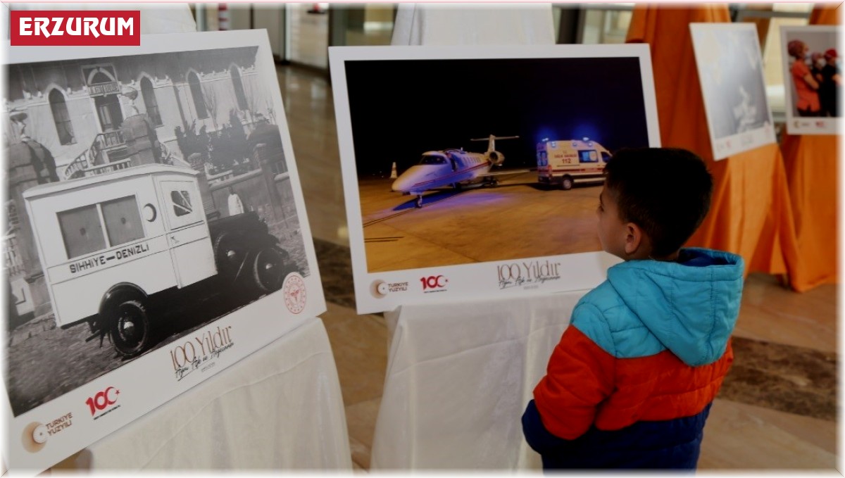 Şehir Hastanesi'nde 100. yıl fotoğraf sergisine yoğun ilgi