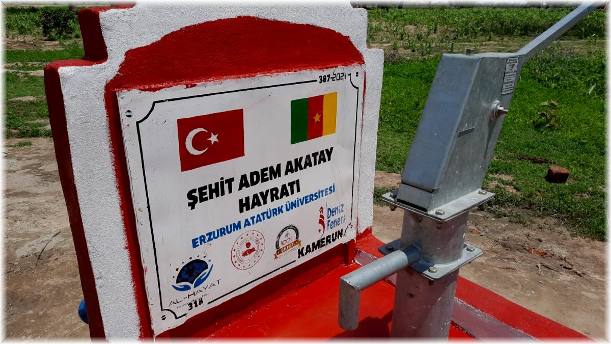 Şehit Adem Akatay’ın adı Kamerun’da yaşatılacak