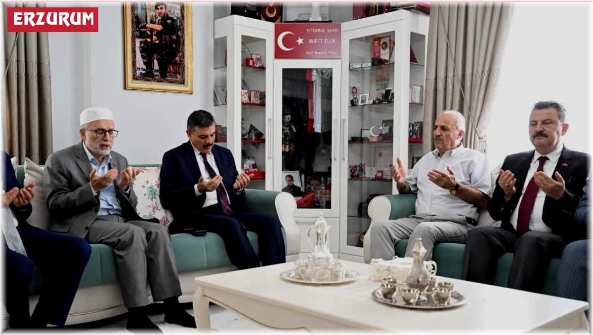 Şehit ailelerine vefa ziyaretleri