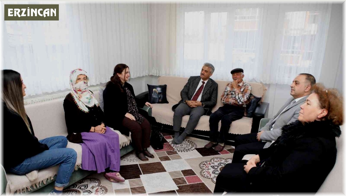 Şehit ailesine ziyaret