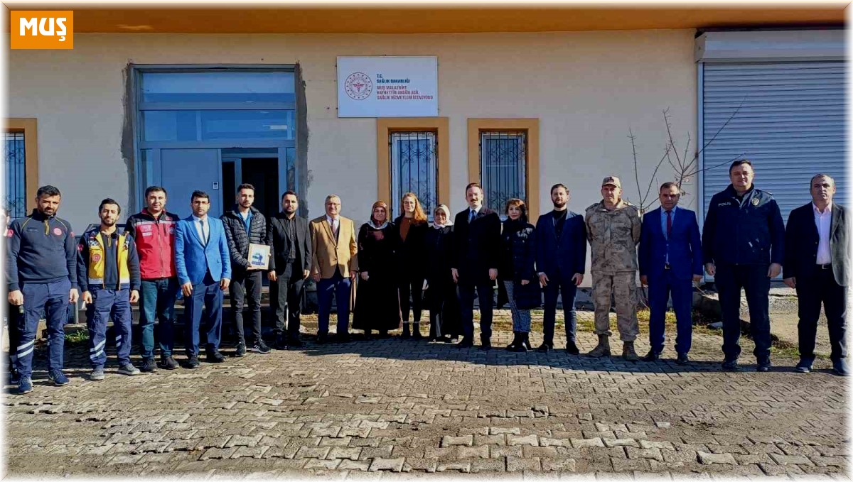 Şehit Akgün ismi sağlık merkezine verildi