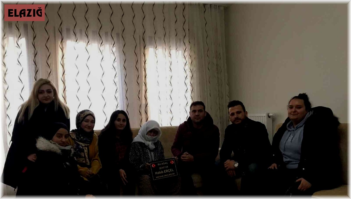 Şehit annesi, oğlunun mezarına fidan dikileceğini öğrenince gözyaşlarına hakim olamadı