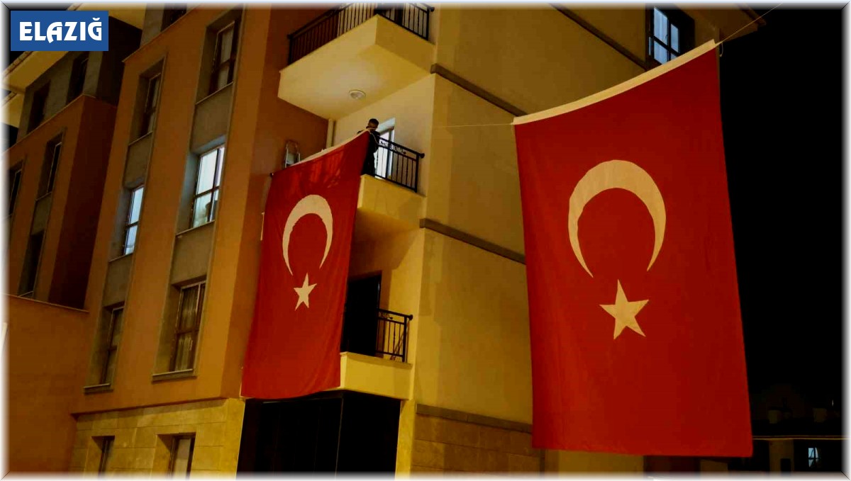 Şehit ateşi Elazığ'a düştü