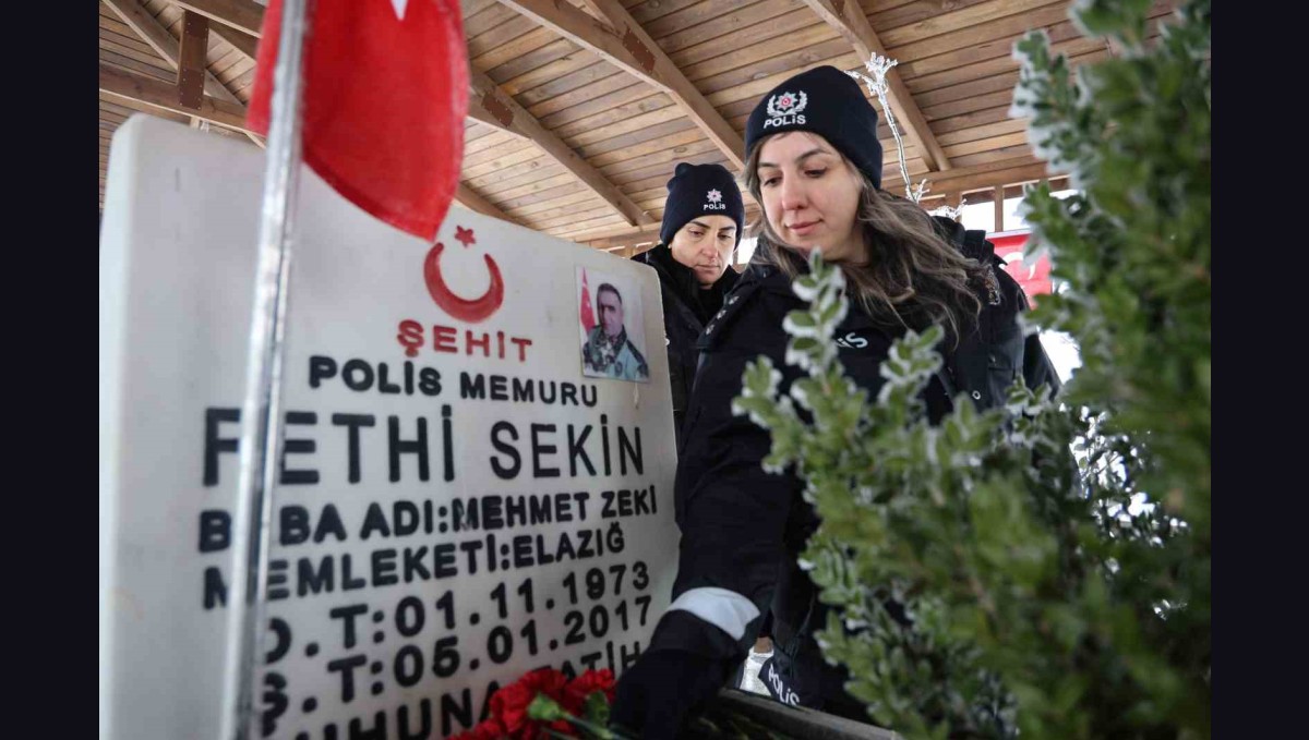 Şehit Fethi Sekin kabri başında anıldı