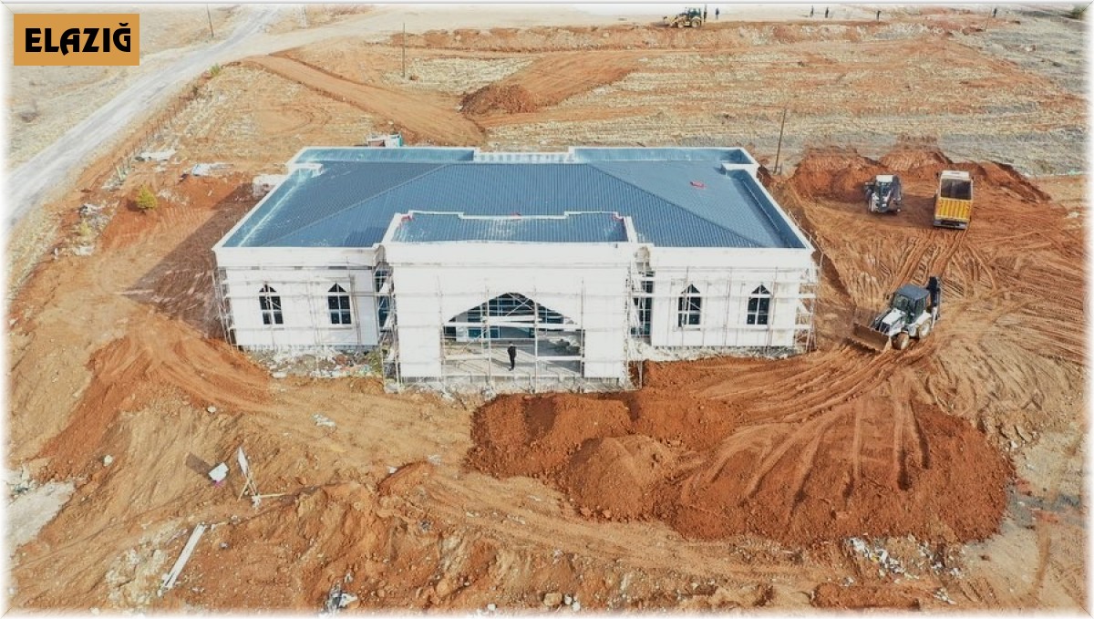 Şehit Fethi Sekin Külliyesi inşası hızla ilerliyor