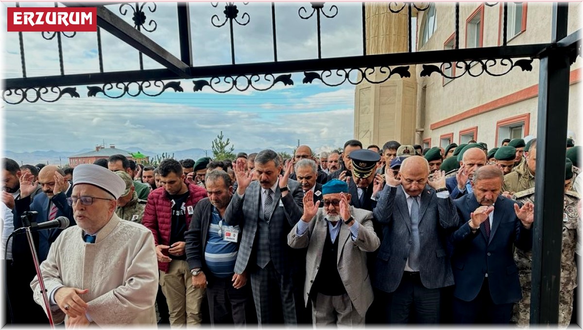 Şehit özel harekat polisi memleketi Erzurum'da son yolculuğuna uğurlandı
