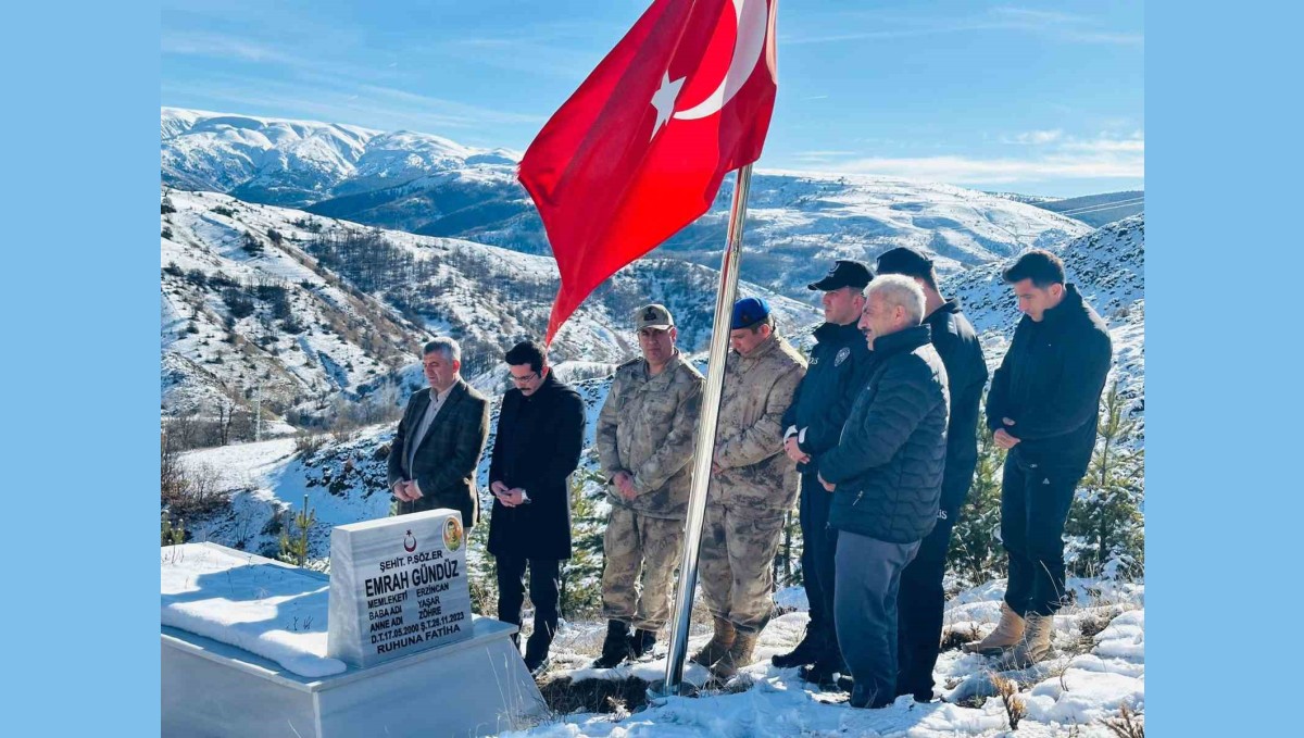 Şehit Piyade Sözleşmeli Er Emrah Gündüz dualarla anıldı