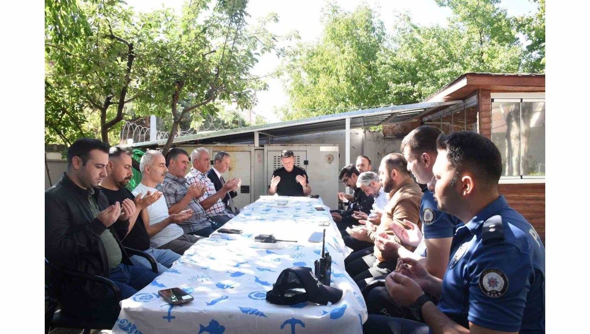 Şehit polis isminin verildiği karakolda dualarla yad edildi