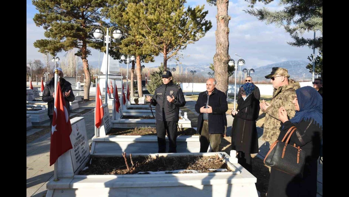Şehit Polis Memuru Hakan Can şehadetinin 7. sene-i devriyesinde unutulmadı