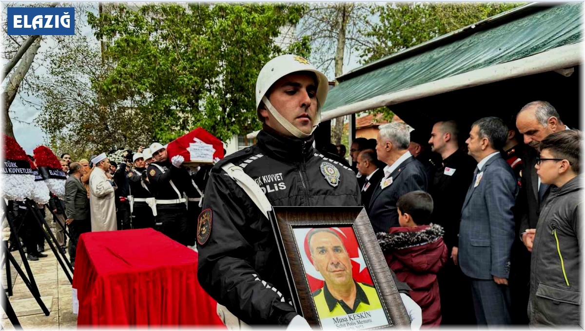 Şehit Polis Musa Keskin son yolculuğuna uğurlandı