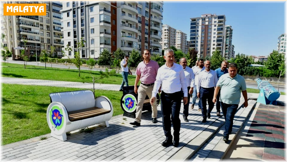 Şehit Ramazan Günaydın Parkına modern donatılar