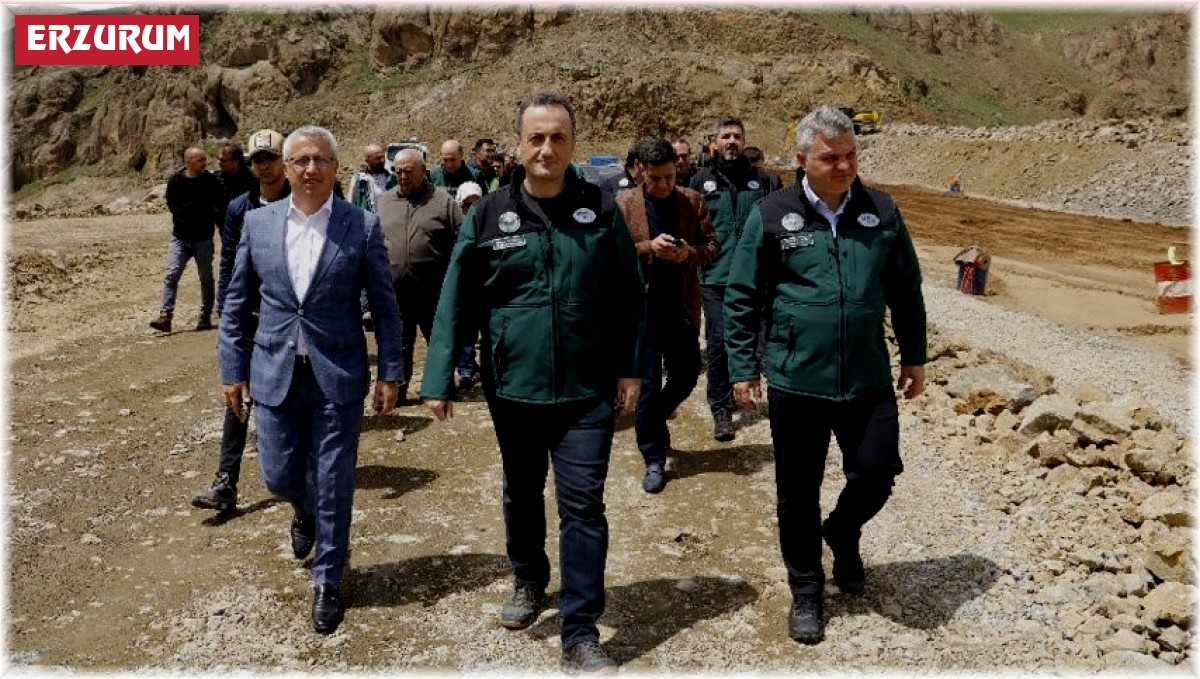 Şehitler Barajı'nın yapımı sürüyor