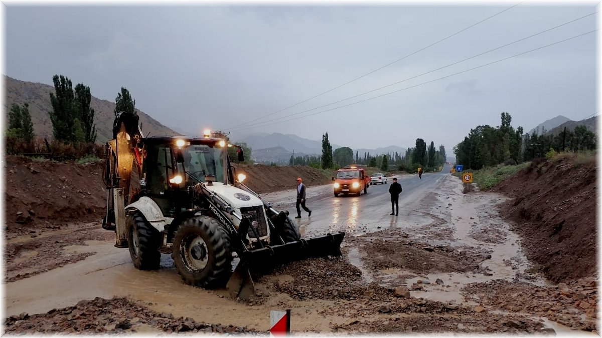 Sel Oltu’da seralara zarar verdi, kümes hayvanları telef oldu