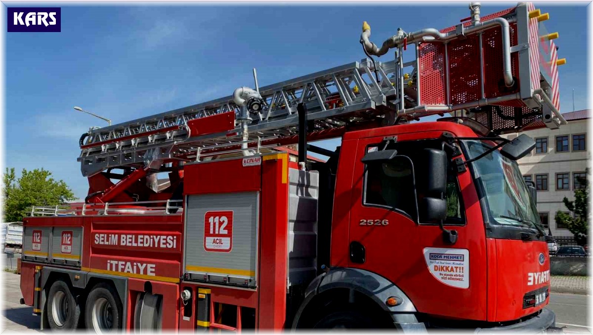 Selim Belediyesi'ne tam donanımlı itfaiye